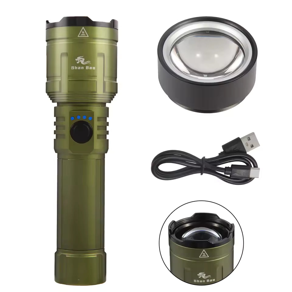 Ignivox™ F90 — High-Intensity Flashlight
